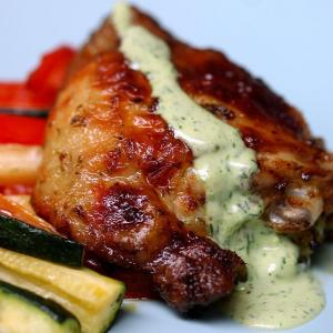 Green Goddess Chicken Recipe by Tasty image