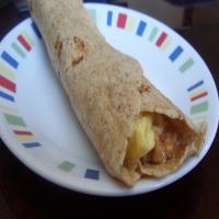 Peanut Butter Protein Snack Wrap image