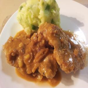 Chicken Thighs With Mustard-Citrus Sauce_image