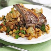 Lamb with spicy chickpeas image