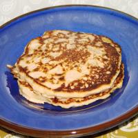 3 Ingredient Fluffy Apple Pancakes! image