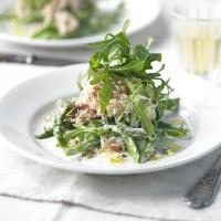 Asparagus & crab salad image
