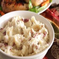 Mashed Red Potatoes With Garlic and Parmesan image