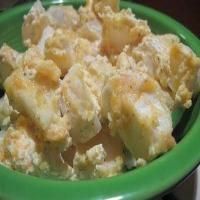 TURNIPS BAKED IN CREAM AND EGG SAUCE_image