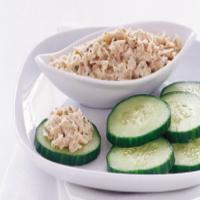 Tasty Tuna Salad & Cucumber Chips_image