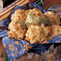 Flaky Dill Biscuits image