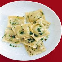 Red-Pepper and Herb Ravioli image