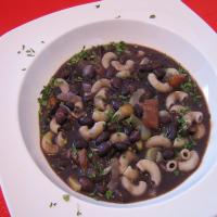 Florentine White Bean Soup with Pasta image