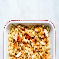 Quick and Easy Buffalo Chicken Mac & Cheese image