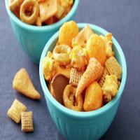 Cheesy Game Day Snack Mix image