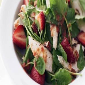Skinny Citrusy Strawberry-Chicken Salad image