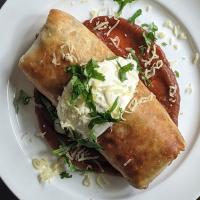 Chicken chimichangas image