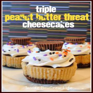 Triple Peanut Butter Threat Cheesecakes_image