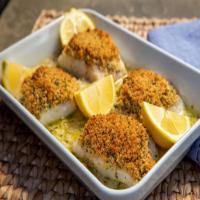 Baked Cod with Garlic And Herb Ritz Crumbs image