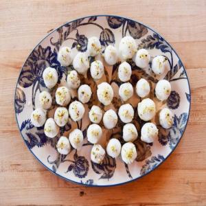 White Chocolate Pistachio Truffles image