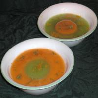 Two-Tone Melon Soup image
