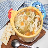 Easy Slow Cooker Chicken Noodle Soup image