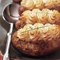 Twice-Baked Potatoes with Goat Cheese and Chives_image