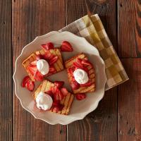 Grilled Strawberry Shortcake with Sweet Cream image