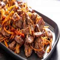 Sichuan Dry-Fried Beef Recipe_image