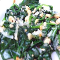 Spinach and Peanuts image