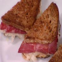 Individual Reuben Sandwiches with Red Chile Russian Dressing image