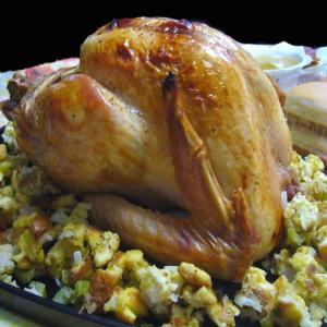 Herb-Roasted Turkey With Maple Gravy_image