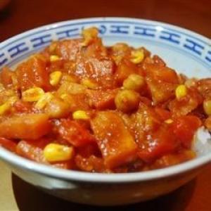 Vegetarian Chickpea Curry with Turnips Recipe_image