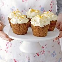 Carrot & soft cheese cupcakes image