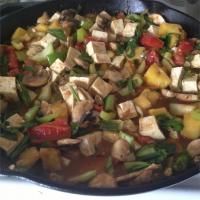 Vegetarian Coconut Curry with Tofu_image