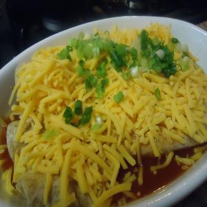 Cheesy Chicken Enchiladas With Brown Taco Rice, and Black Beans_image