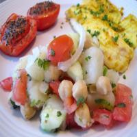 Potato and Chickpea Salad image