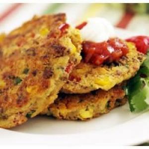 Jimmy Dean Three Pepper Sausage Corn Cakes_image