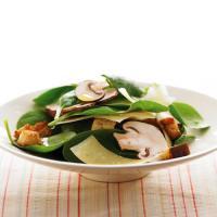 Spinach Salad with Mushrooms and Parmesan_image