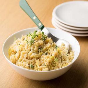 Orzo with Thyme and Lemon Zest_image