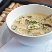 Creamy Roasted Chicken and Vegetable Soup_image
