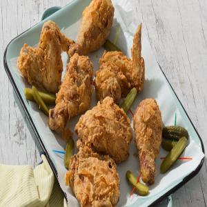 Pickle Juice and Buttermilk Brined Fried Chicken_image