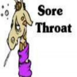 Sore throat gargle image