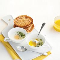 Coddled Eggs in Teacups image