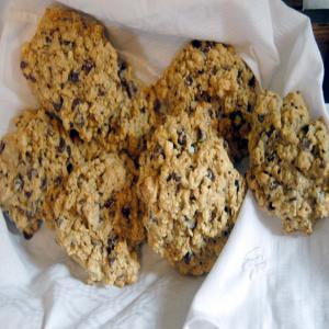 Peanut Butter Oat Chocolate Chip Cookies image