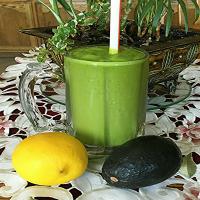 Spinach, Avocado, and Mango Smoothie image