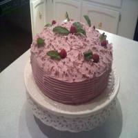 Raspberry Mint Poke Cake_image
