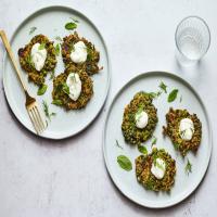 Spinach and Pea Fritters image