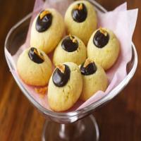 Truffle-Filled Orange Thumbprint Cookies image