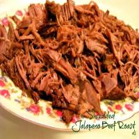 Crockin' Good Shredded Jalapeno Beef Roast image