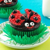 Lady Bug Chocolate Cupcakes_image