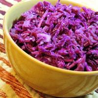 Tangy Warm Red Cabbage image