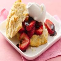 Balsamic Strawberry Shortcakes image