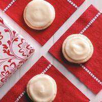 Frosted Eggnog Cookies image