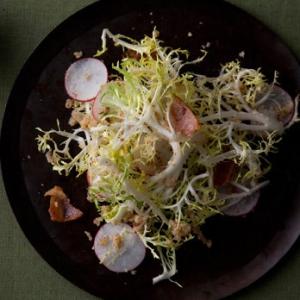 Frisée and Radish Salad with Hazelnut Dressing_image